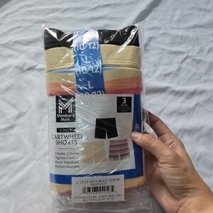 New Sam's Club Member's Mark Cartwheel 3 Pack Colored Shorts